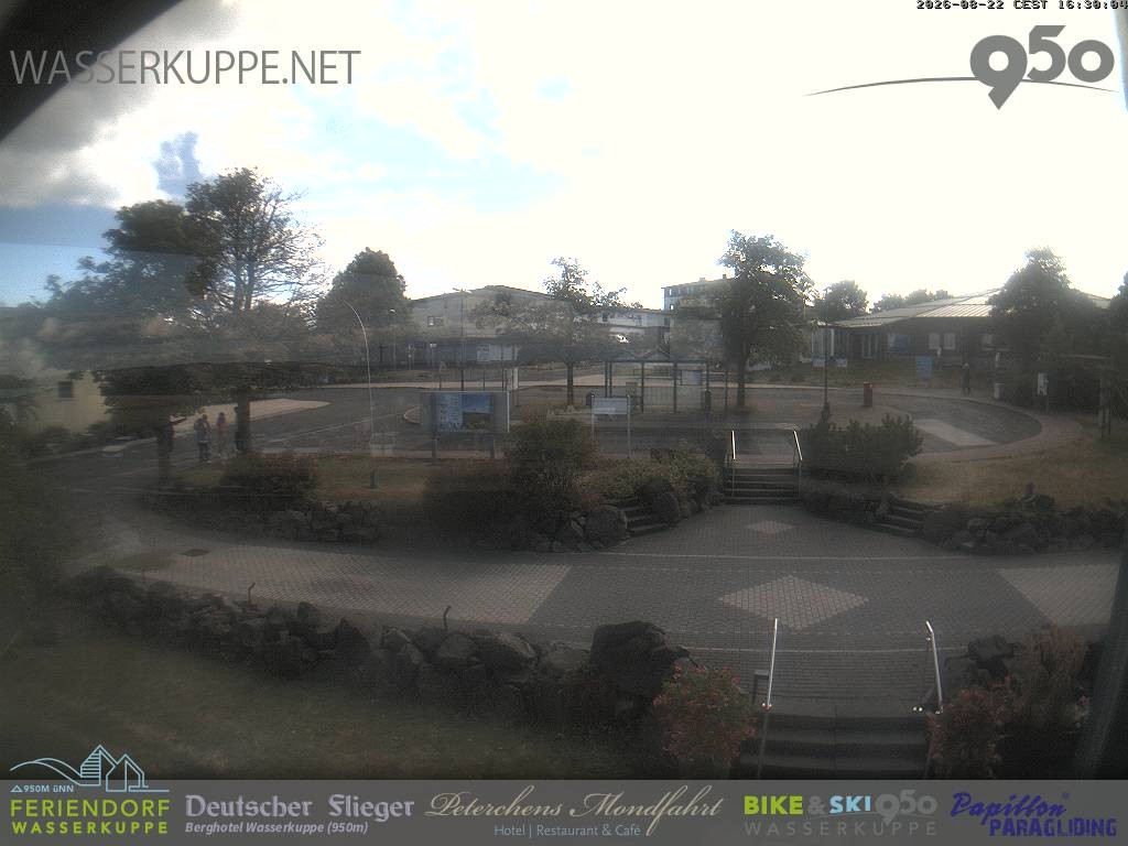 Archived image Webcam Hotel "Deutscher Flieger" in Gersfeld