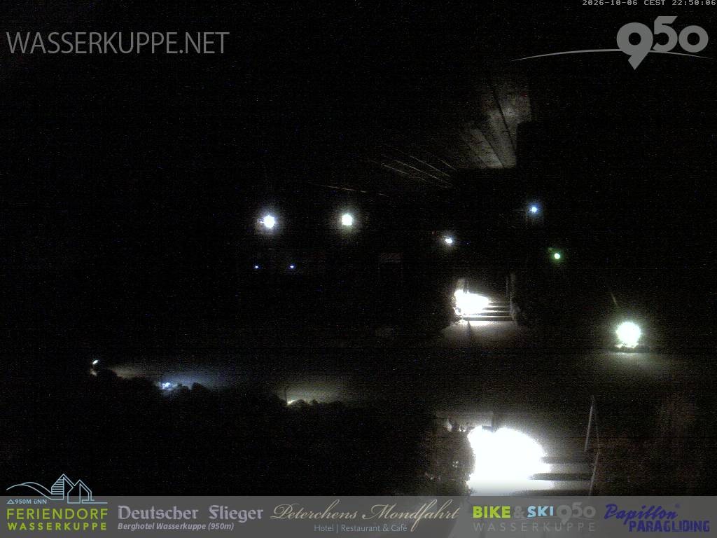 Archived image Webcam Hotel "Deutscher Flieger" in Gersfeld