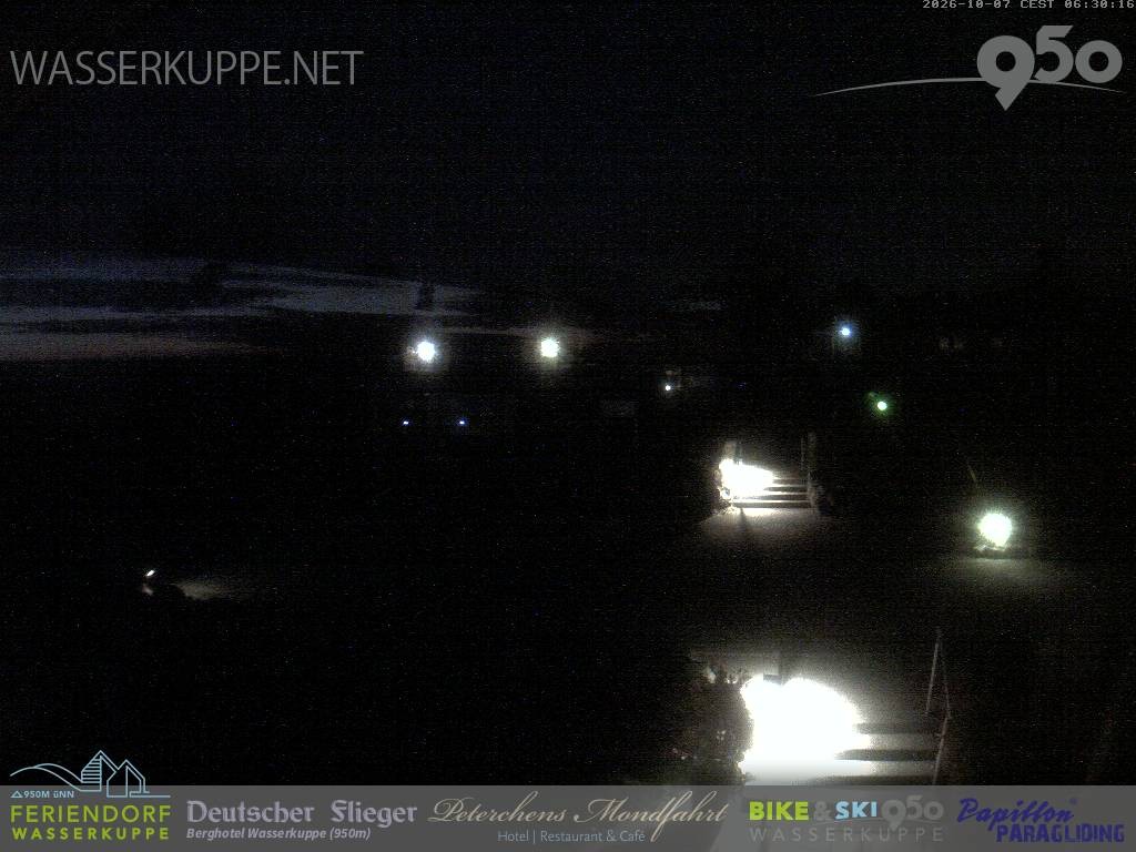 Archived image Webcam Hotel "Deutscher Flieger" in Gersfeld