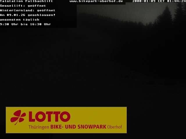Archiv Foto Webcam Fallbachhang in Oberhof
