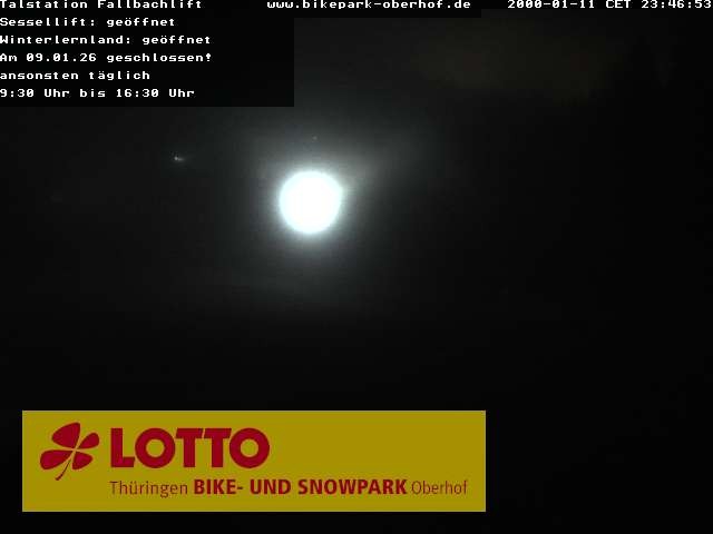 Archiv Foto Webcam Fallbachhang in Oberhof