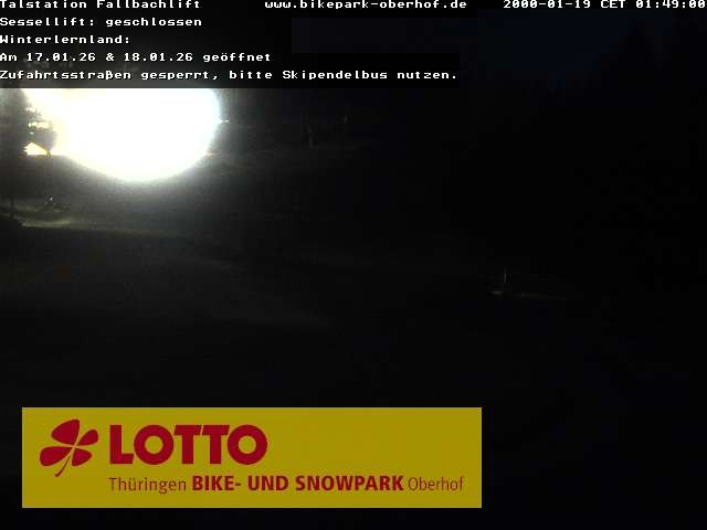 Archiv Foto Webcam Fallbachhang in Oberhof