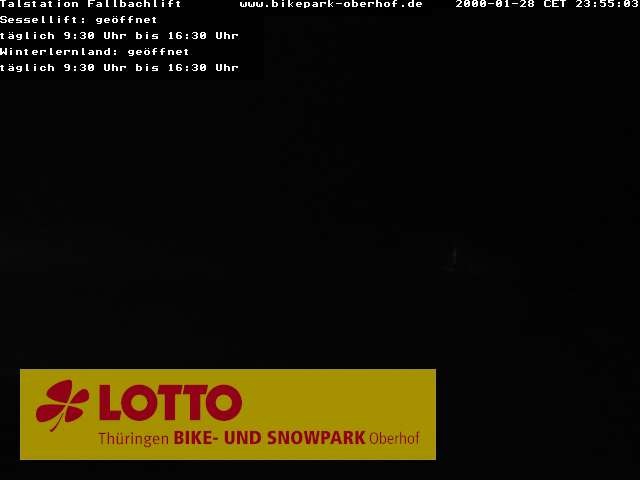Archiv Foto Webcam Fallbachhang in Oberhof