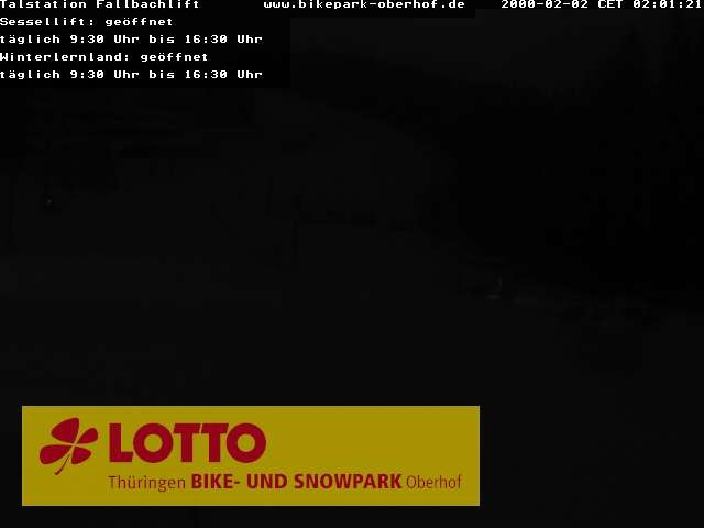 Archiv Foto Webcam Fallbachhang in Oberhof