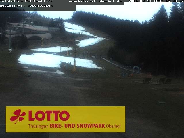 Archiv Foto Webcam Fallbachhang in Oberhof