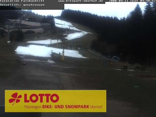Archiv Foto Webcam Fallbachhang in Oberhof