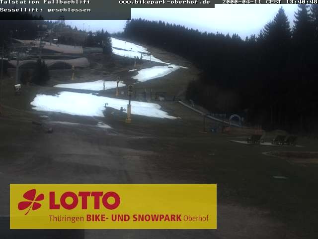Archiv Foto Webcam Fallbachhang in Oberhof