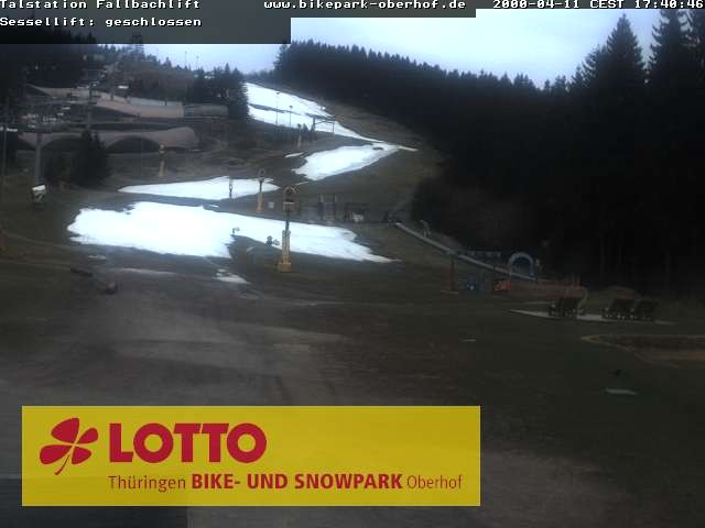 Archiv Foto Webcam Fallbachhang in Oberhof