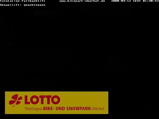 Archiv Foto Webcam Fallbachhang in Oberhof