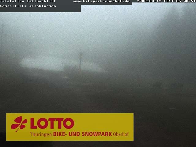 Archiv Foto Webcam Fallbachhang in Oberhof