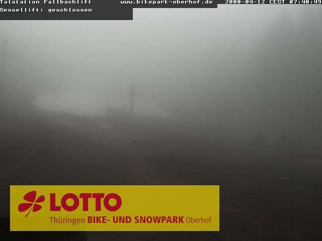 Archiv Foto Webcam Fallbachhang in Oberhof