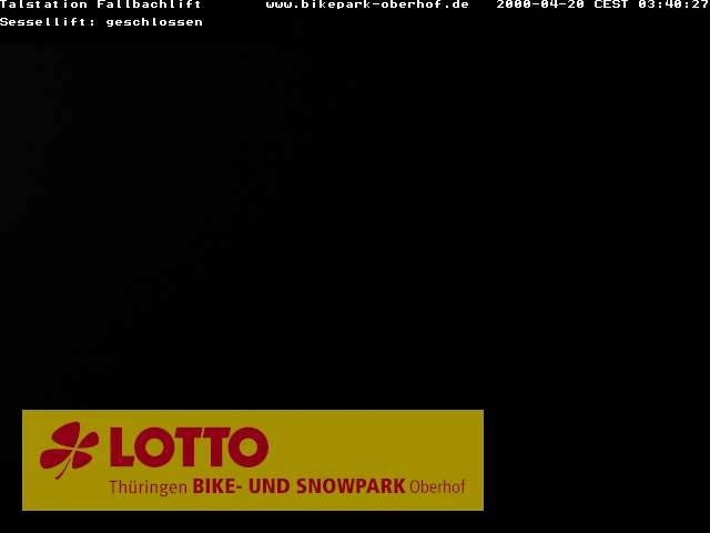 Archiv Foto Webcam Fallbachhang in Oberhof