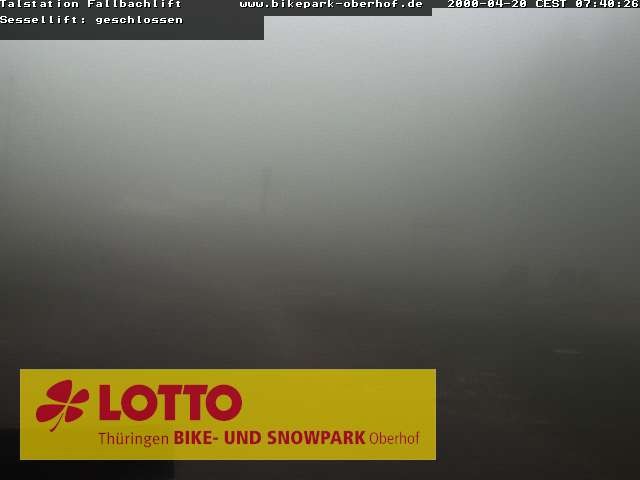 Archiv Foto Webcam Fallbachhang in Oberhof