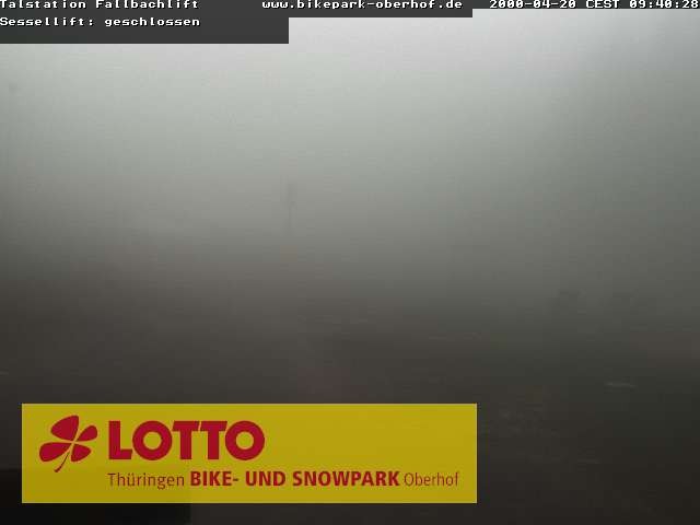 Archiv Foto Webcam Fallbachhang in Oberhof