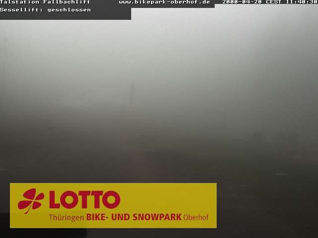 Archiv Foto Webcam Fallbachhang in Oberhof