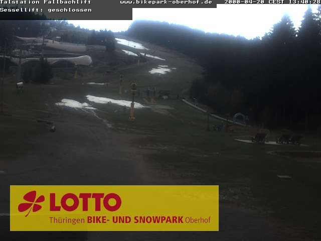Archiv Foto Webcam Fallbachhang in Oberhof