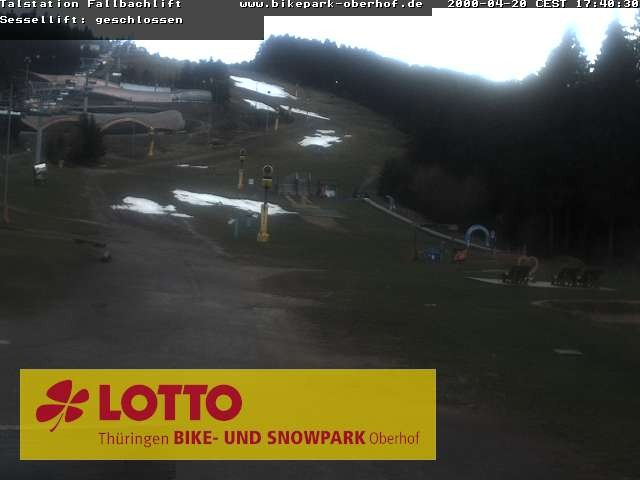 Archiv Foto Webcam Fallbachhang in Oberhof