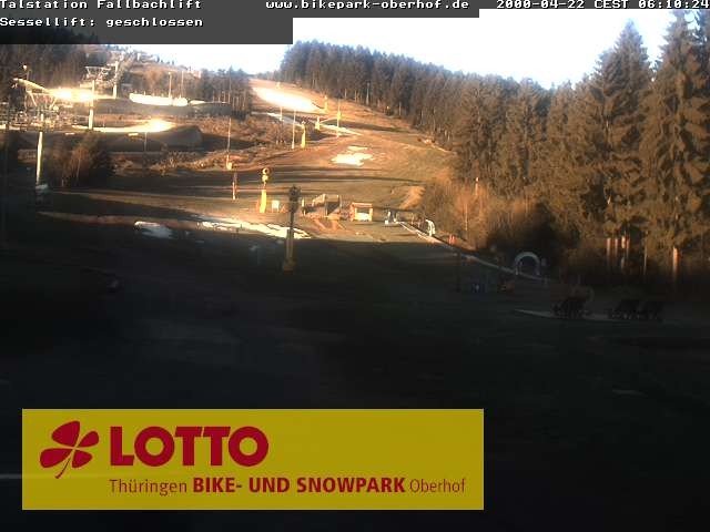 Archiv Foto Webcam Fallbachhang in Oberhof
