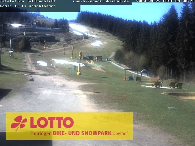 Archiv Foto Webcam Fallbachhang in Oberhof