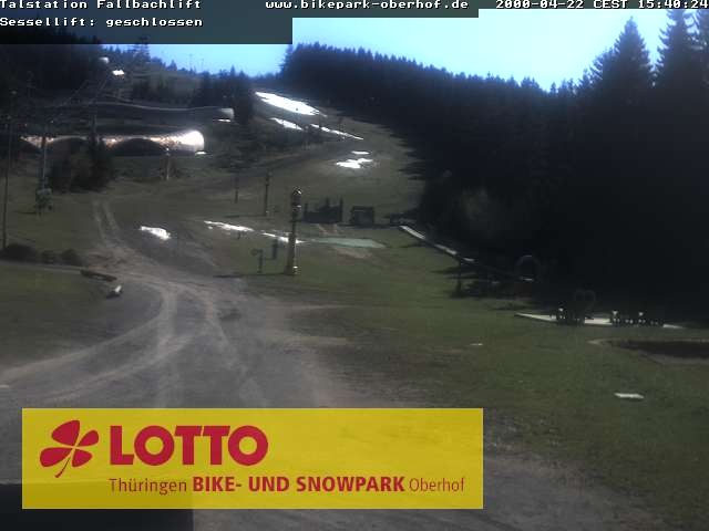 Archiv Foto Webcam Fallbachhang in Oberhof