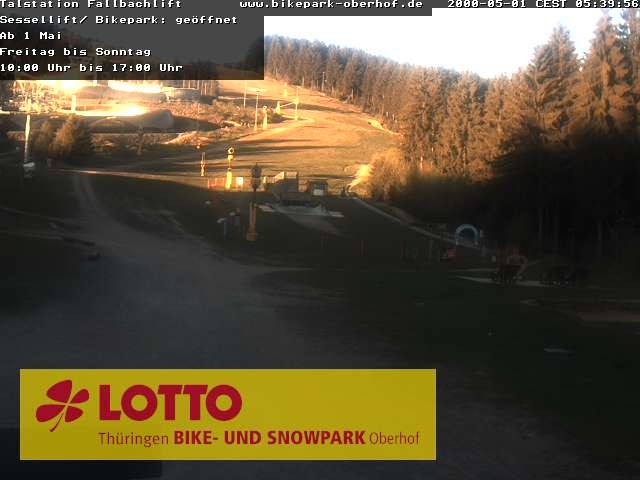 Archiv Foto Webcam Fallbachhang in Oberhof