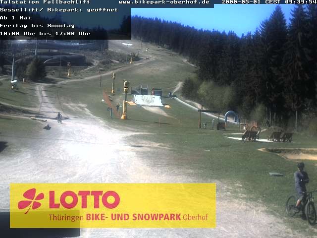 Archiv Foto Webcam Fallbachhang in Oberhof