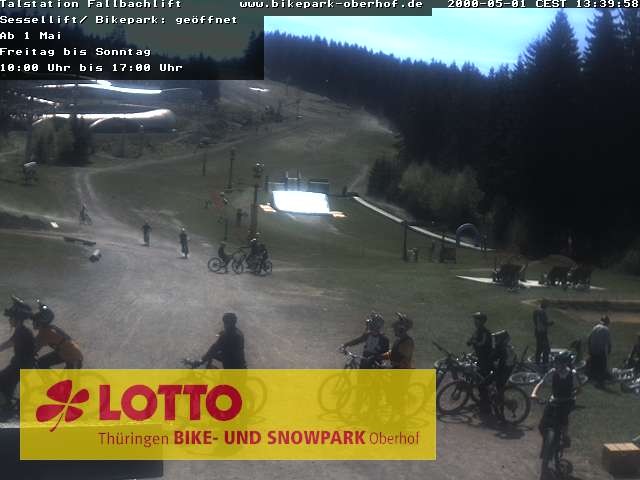 Archiv Foto Webcam Fallbachhang in Oberhof