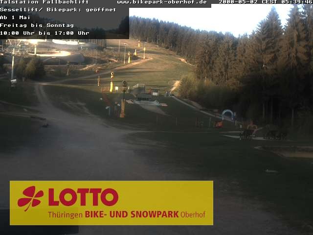 Archiv Foto Webcam Fallbachhang in Oberhof