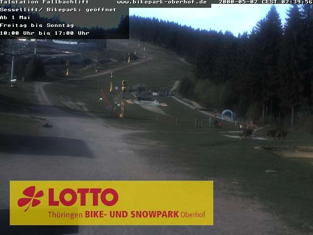 Archiv Foto Webcam Fallbachhang in Oberhof