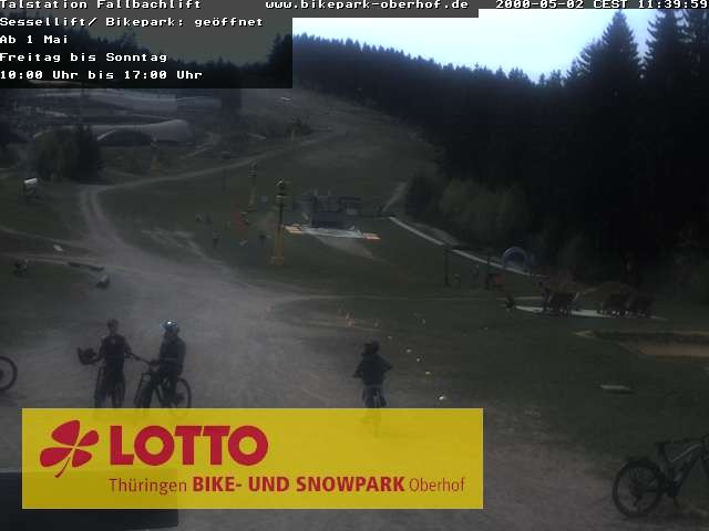 Archiv Foto Webcam Fallbachhang in Oberhof