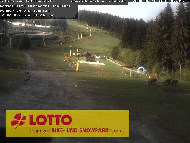 Archiv Foto Webcam Fallbachhang in Oberhof
