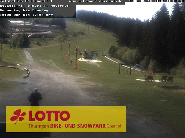Archiv Foto Webcam Fallbachhang in Oberhof