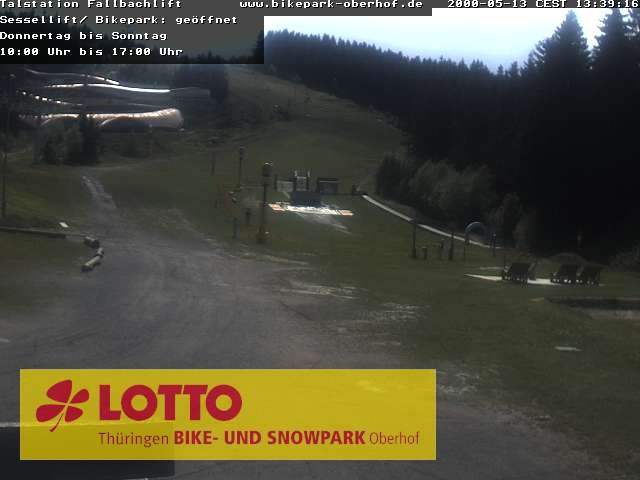 Archiv Foto Webcam Fallbachhang in Oberhof