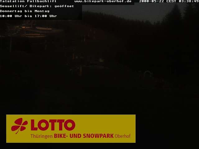 Archiv Foto Webcam Fallbachhang in Oberhof