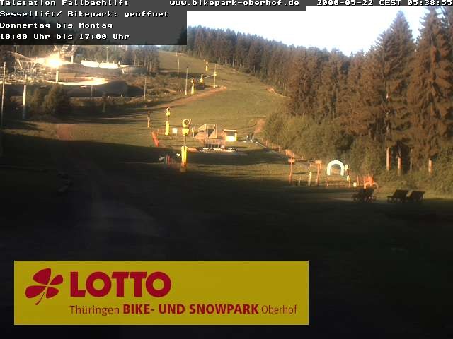 Archiv Foto Webcam Fallbachhang in Oberhof