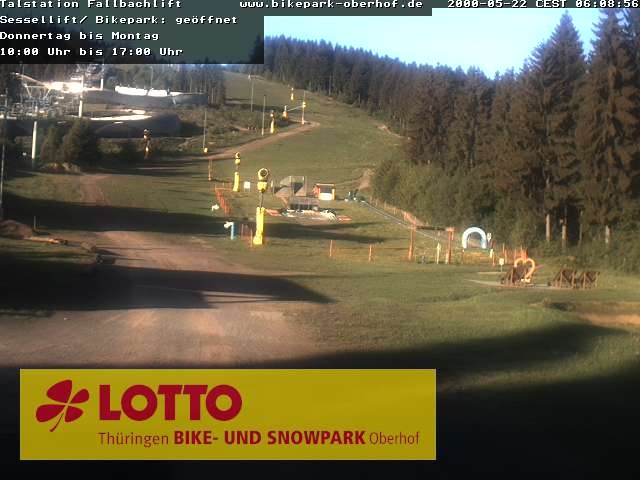 Archiv Foto Webcam Fallbachhang in Oberhof