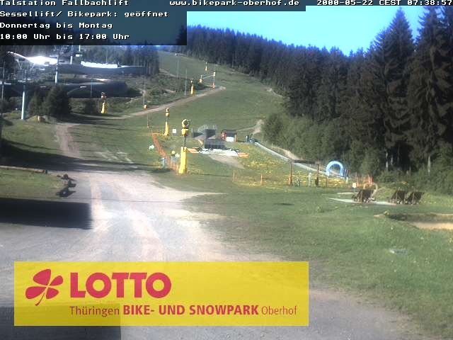 Archiv Foto Webcam Fallbachhang in Oberhof