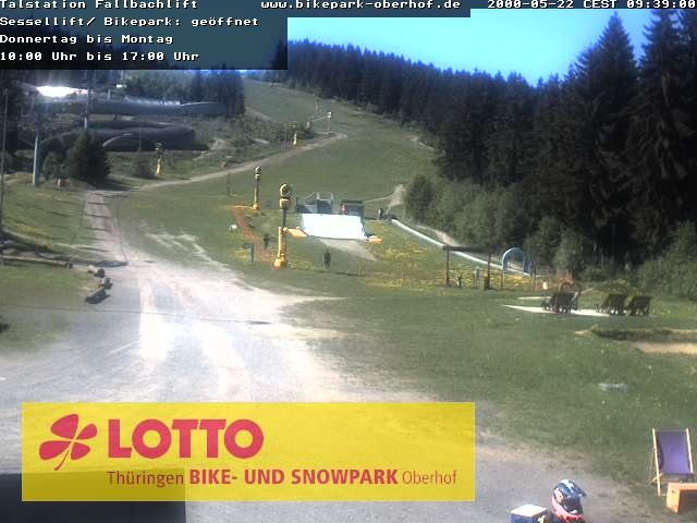 Archiv Foto Webcam Fallbachhang in Oberhof
