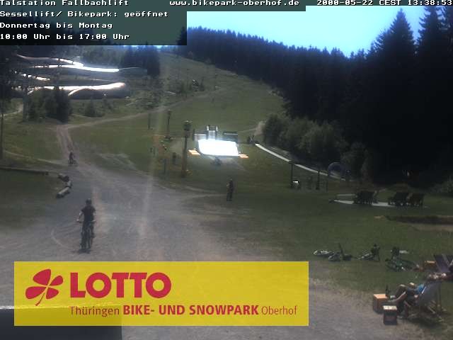 Archiv Foto Webcam Fallbachhang in Oberhof