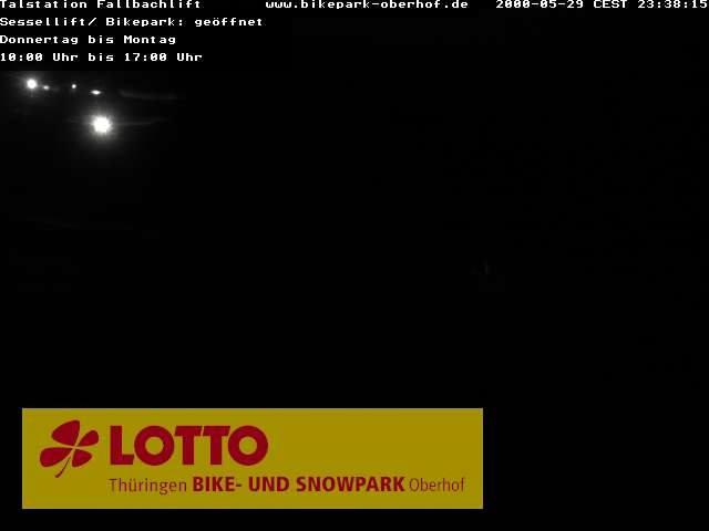 Archived image Webcam Fallbachhang in Oberhof, Thuringian Forest