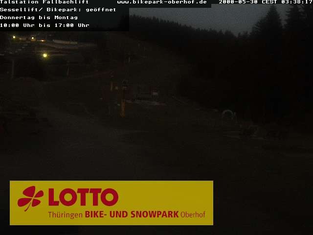 Archived image Webcam Fallbachhang in Oberhof, Thuringian Forest