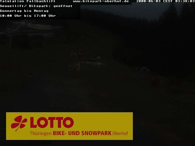 Archiv Foto Webcam Fallbachhang in Oberhof