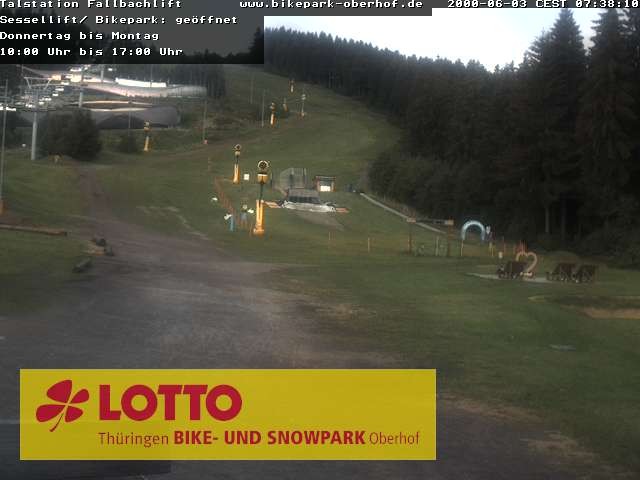 Archiv Foto Webcam Fallbachhang in Oberhof
