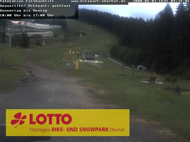 Archiv Foto Webcam Fallbachhang in Oberhof
