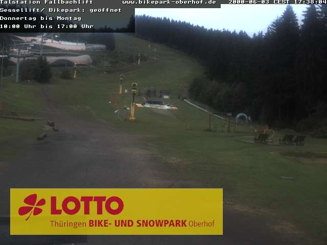 Archiv Foto Webcam Fallbachhang in Oberhof