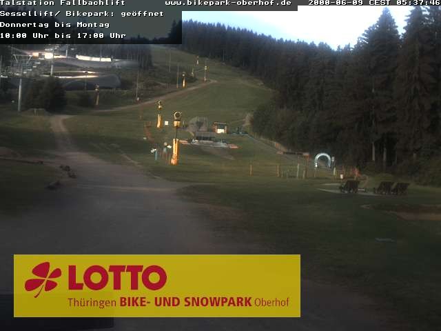 Archiv Foto Webcam Fallbachhang in Oberhof