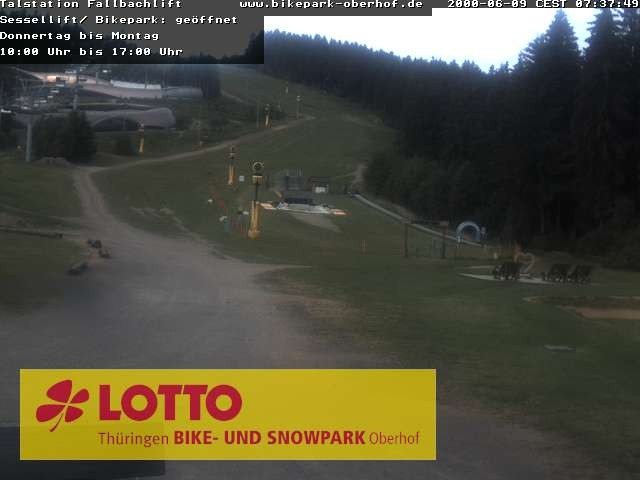 Archiv Foto Webcam Fallbachhang in Oberhof