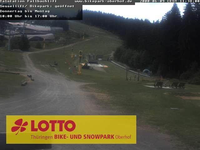 Archiv Foto Webcam Fallbachhang in Oberhof