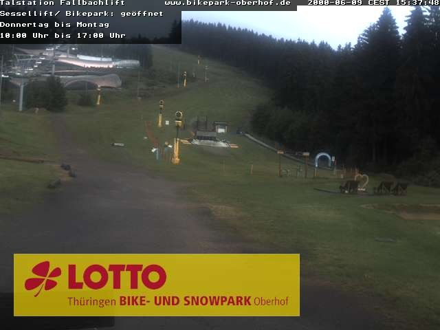 Archiv Foto Webcam Fallbachhang in Oberhof