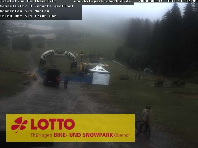 Archiv Foto Webcam Fallbachhang in Oberhof